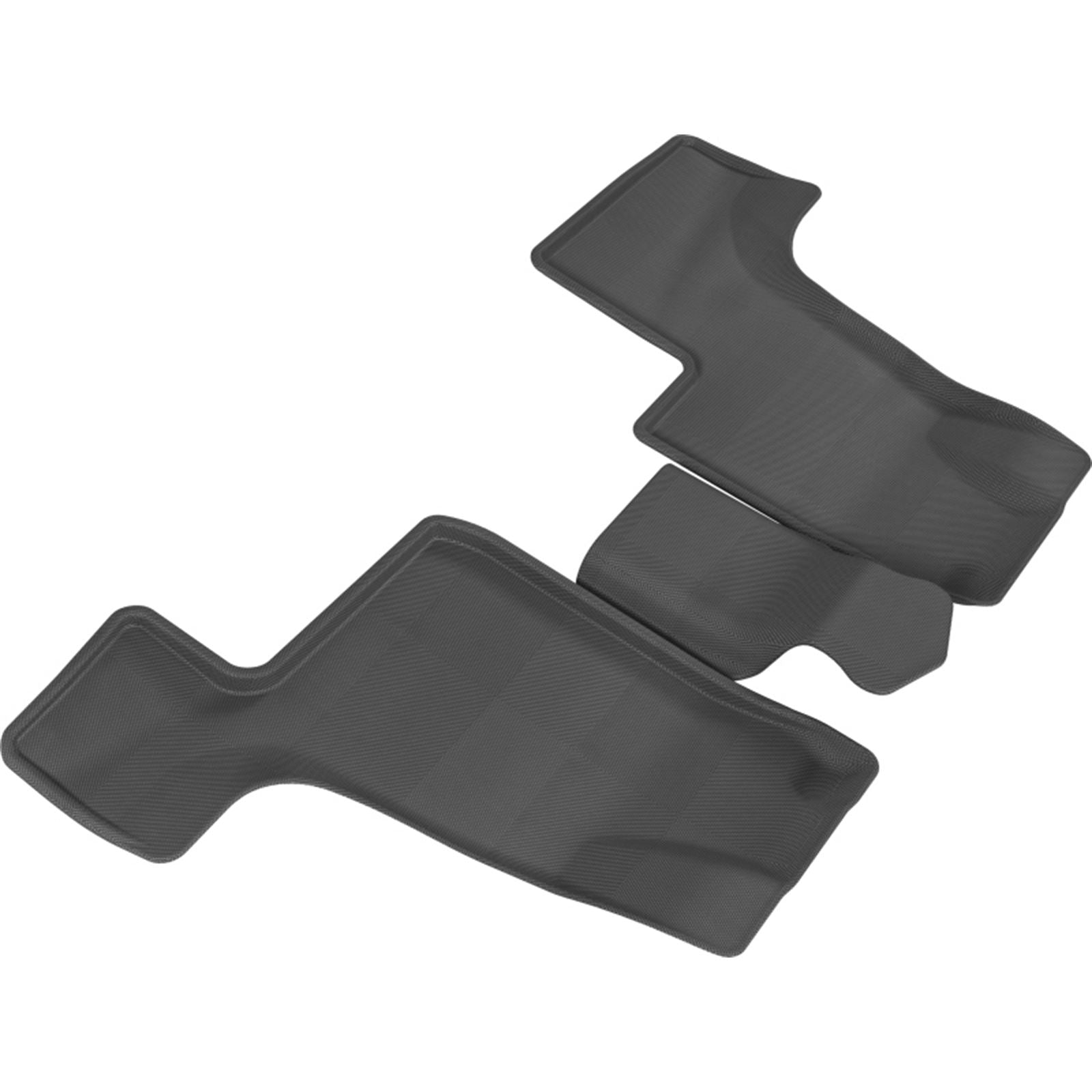 3D MAXpider Kagu 3rd Row Floormats - Black for 2013-2018 for Mercedes-Benz [MPN: L1MB03931509]_1559625