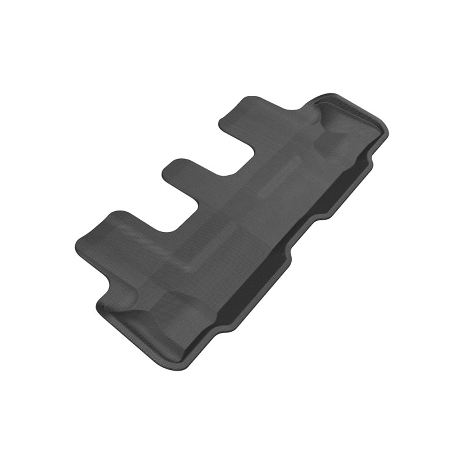 3D MAXpider Kagu 3rd Row Floormats - Black for 2010-2020 for Lexus/Toyota GX [MPN: L1LX04331509]_1559631