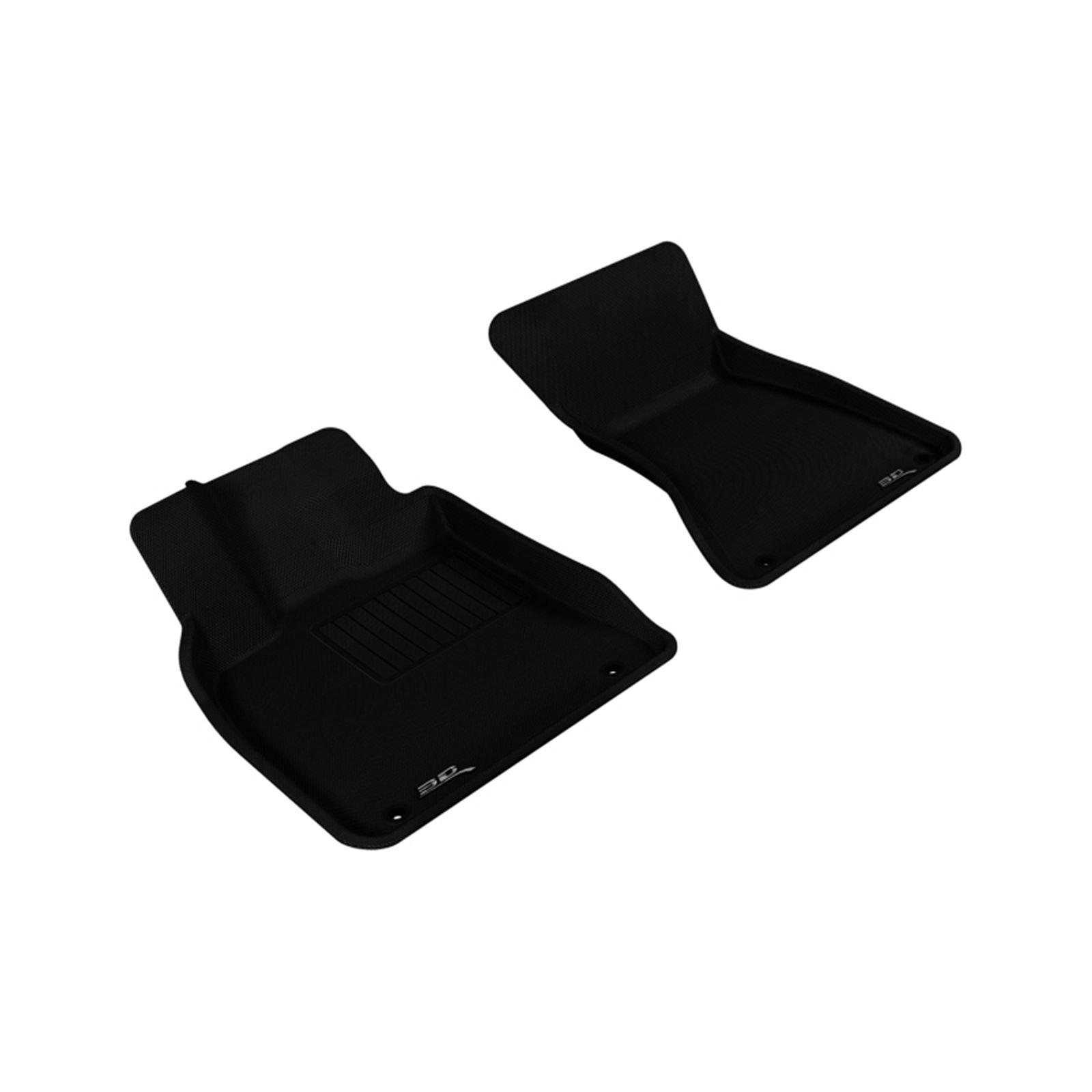 3D MAXpider Kagu 1st Row Floormat for 2009-2017 Audi Q5/SQ5 - Black [MPN: L1AD00911509]_1559610