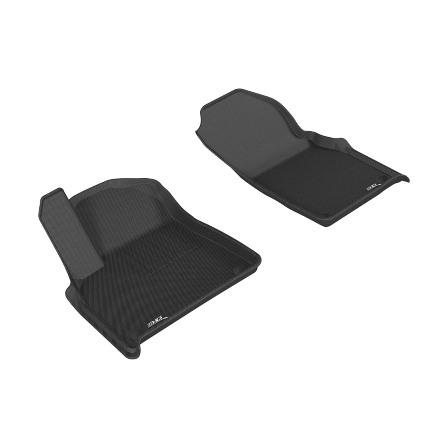 3D MAXpider Kagu 1st Row Floormat for 2017-2020 Audi Q7/Q8 - Black [MPN: L1AD04011509]_1559592