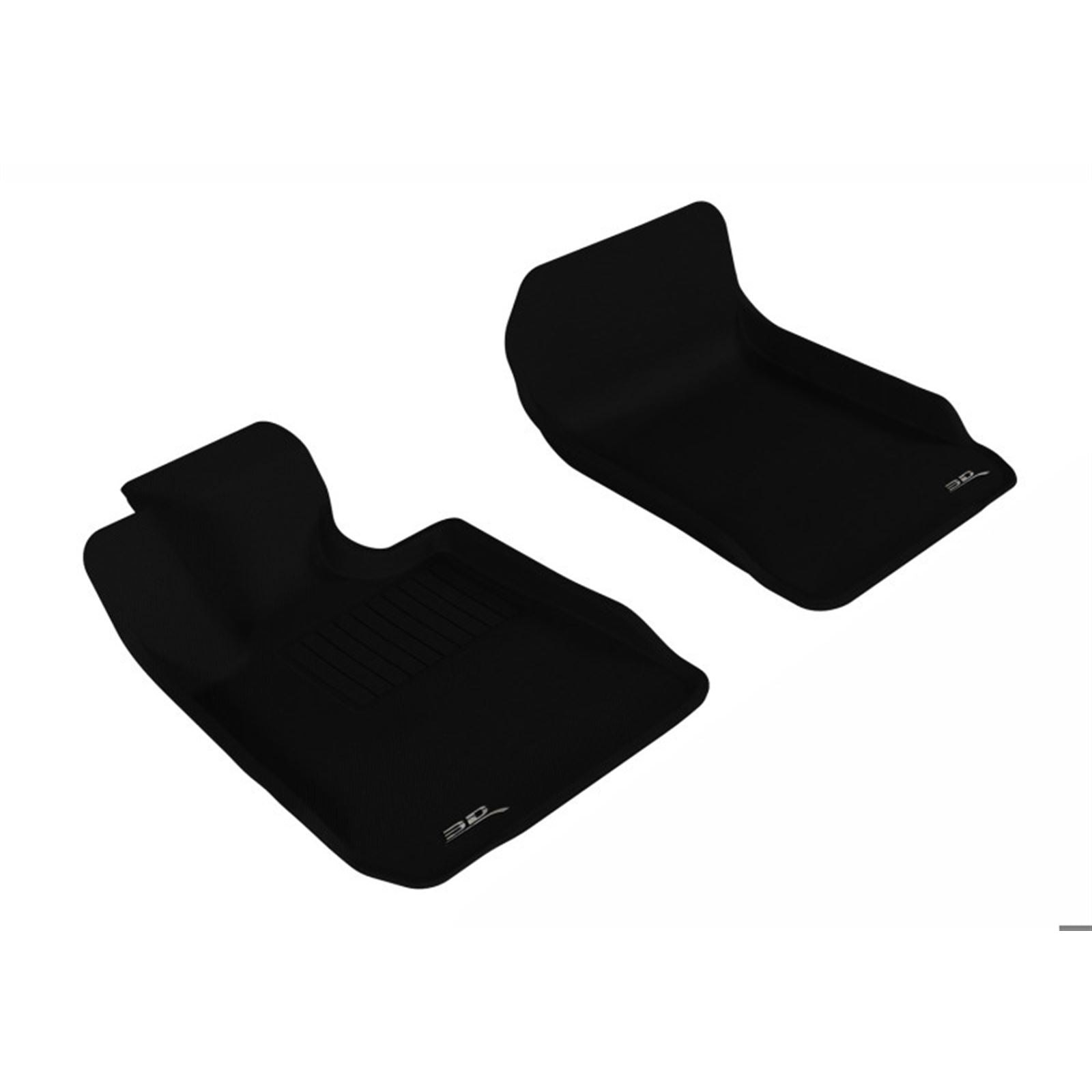3D MAXpider Kagu 1st Row Floormat for 2006-2011 BMW 3 Series E90/E92 - Black [MPN: L1BM00611509]_1559596