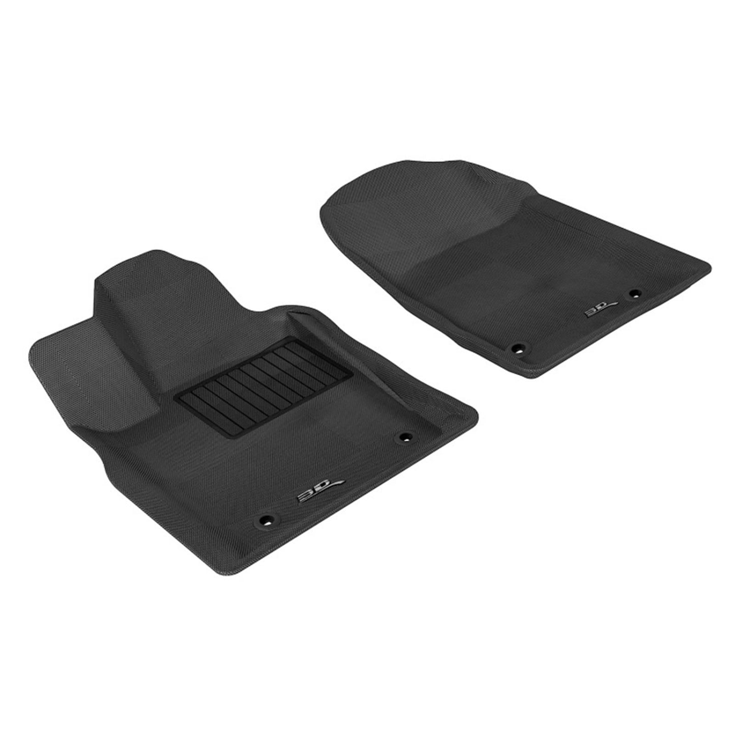 3D MAXpider Kagu 1st Row Floormat for 2013-2020 Dodge/Jeep Grand Cherokee Black [MPN: L1DG01311509]_1559586