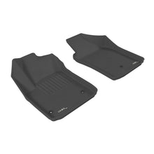 3D MAXpider Kagu 1st Row Floormat for 2012-2019 Fiat 500/500E - Black [MPN: L1FA00311509]_1559665