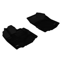 3D MAXpider Kagu 1st Row Floormat for 2006-2014 Honda Ridgeline - Black [MPN: L1HD03911509]_1559679