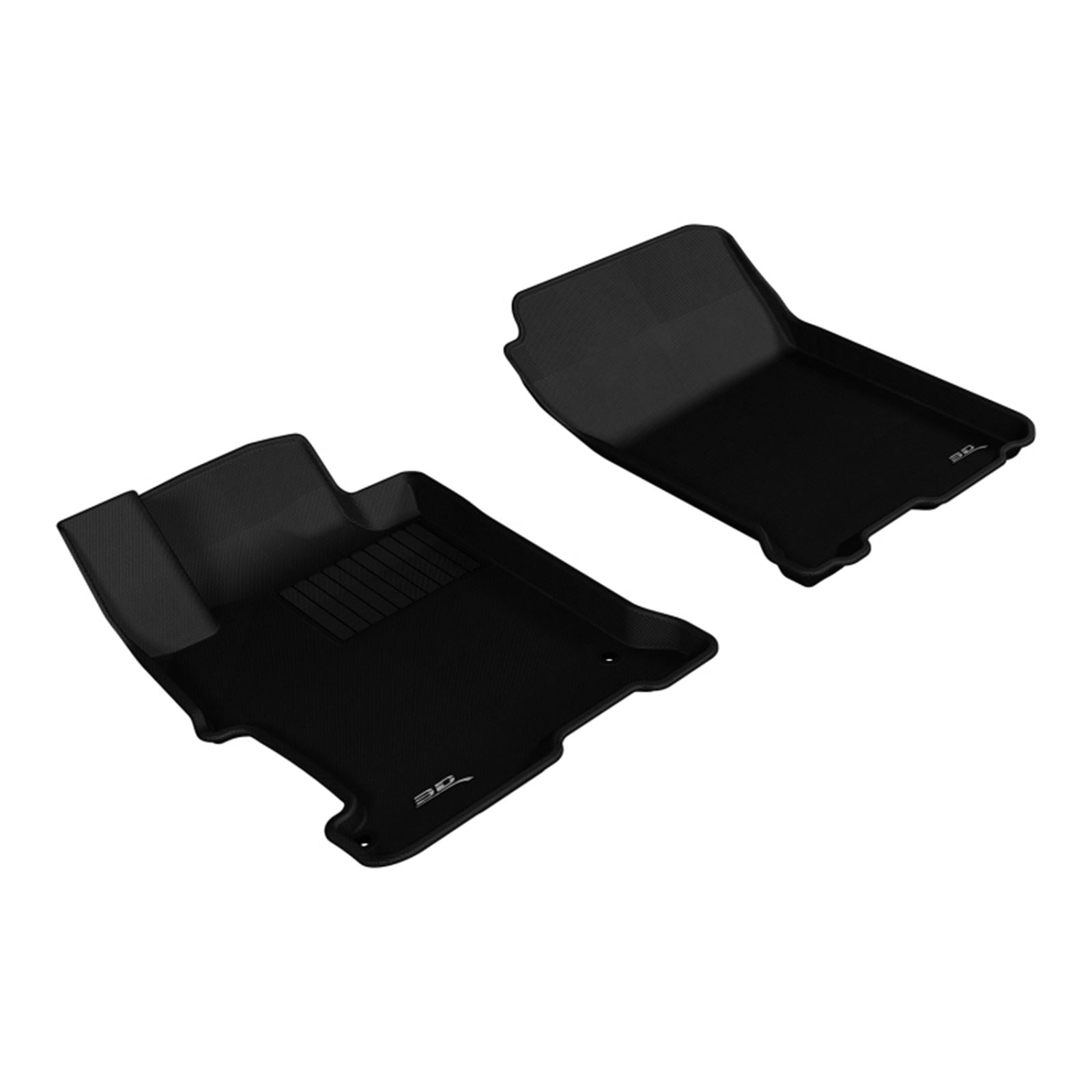 3D MAXpider Kagu 1st Row Floormat for 2013-2017 Honda Accord - Black [MPN: L1HD04811509]_1559682