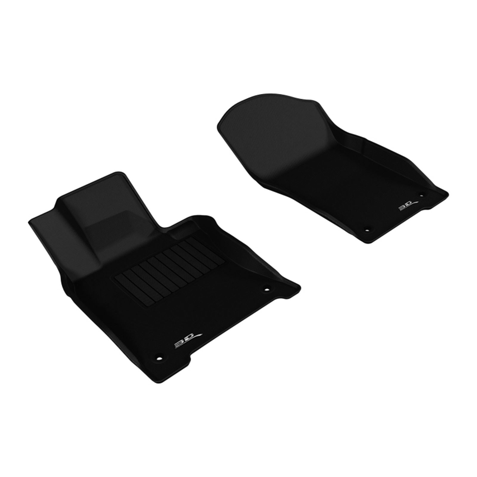 3D MAXpider Kagu 1st Row Floormat for 2014-2017 Infiniti Q50 - Black [MPN: L1IN01711509]_1559650