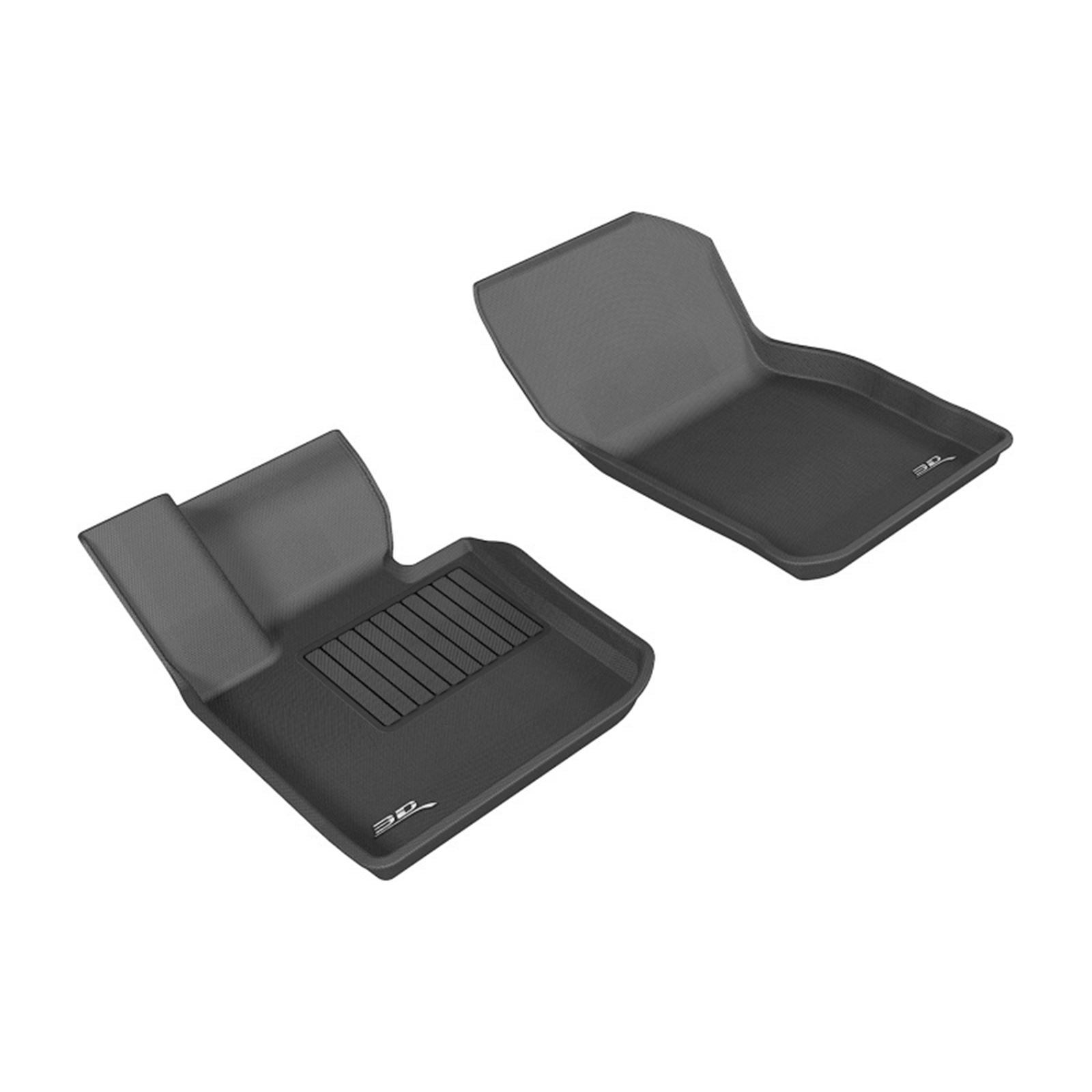 3D MAXpider Kagu 1st Row Floormat for 2014-2019 Mini Hardtop 2-Door - Black [MPN: L1MN01011509]_1559716