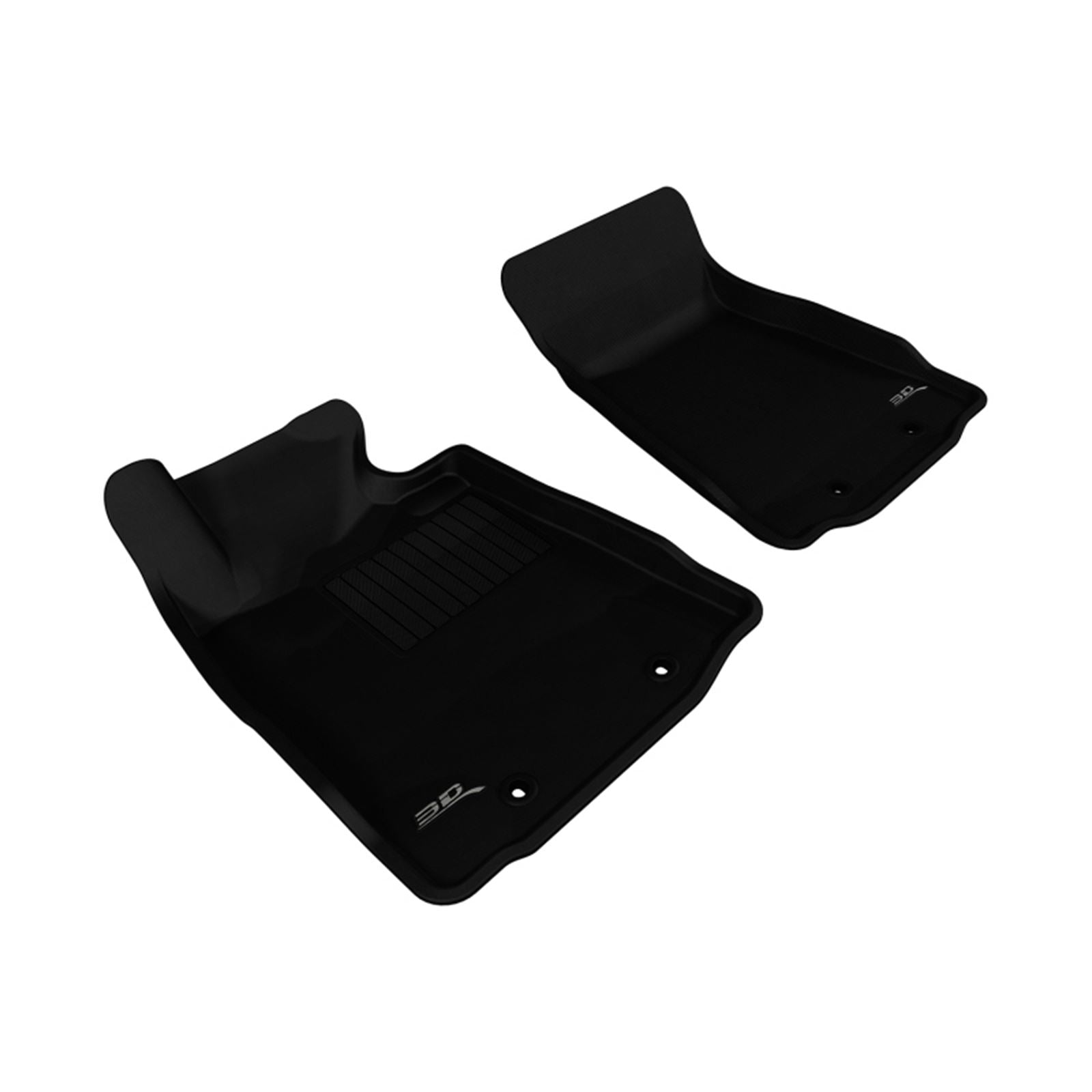 3D MAXpider Kagu 1st Row Floormat for 2009-2019 for Nissan 370Z - Black [MPN: L1NS03811509]_1559725