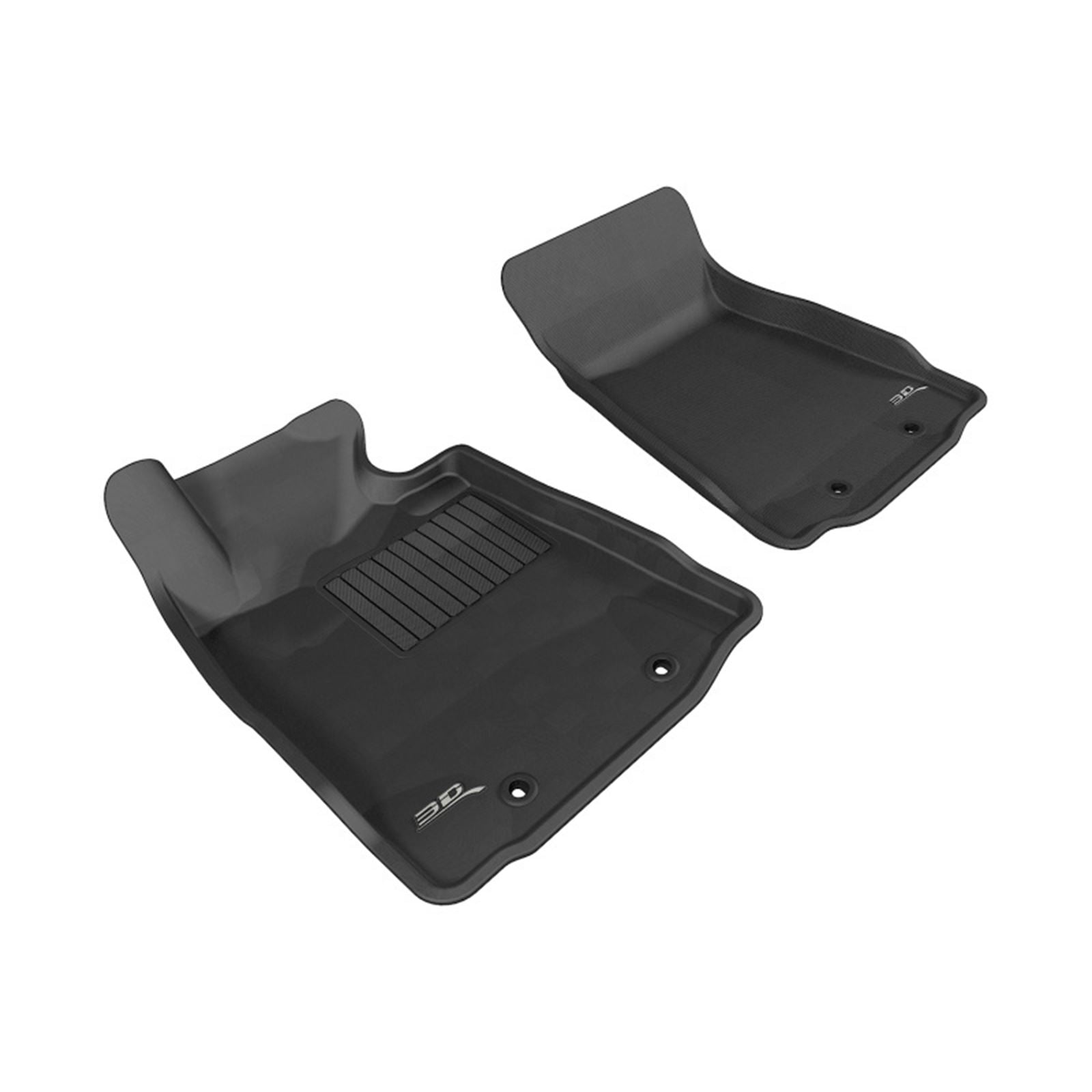 3D MAXpider Kagu 1st Row Floormat for 2009-2019 for Nissan 370Z - Black [MPN: L1NS03811509]_1559726