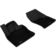 3D MAXpider Kagu 1st Row Floormat for 2015-2018 Volkswagen Golf - Black [MPN: L1VW05011509]_1559706