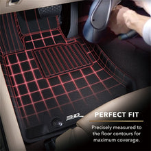 3D MAXpider Kagu 1st Row Floormat for 2015-2018 Volkswagen Golf - Black [MPN: L1VW05011509]_1559707