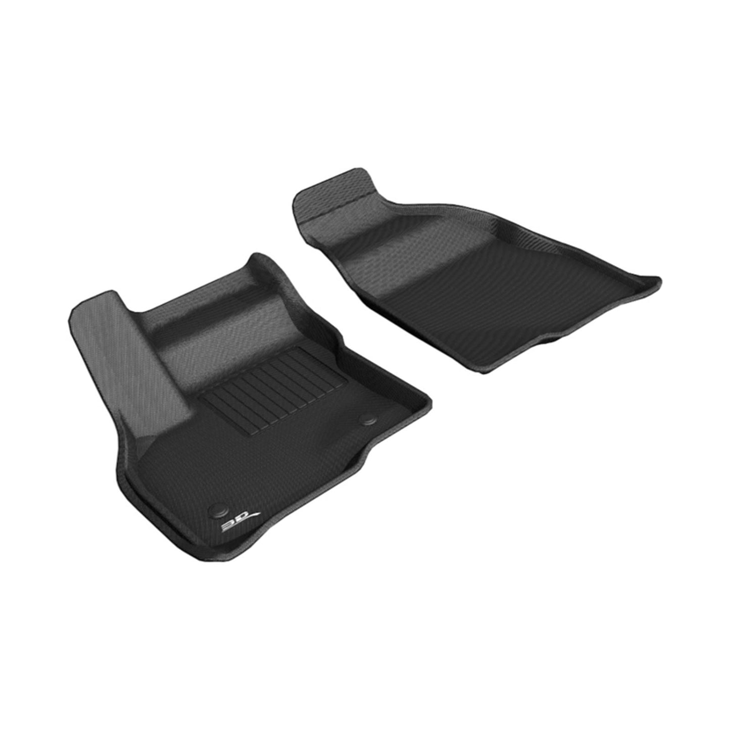 3D MAXpider Kagu 1st Row Floormat for 2017-2020 Chevrolet Bolt Ev - Black [MPN: L1CH08711509]_1559764