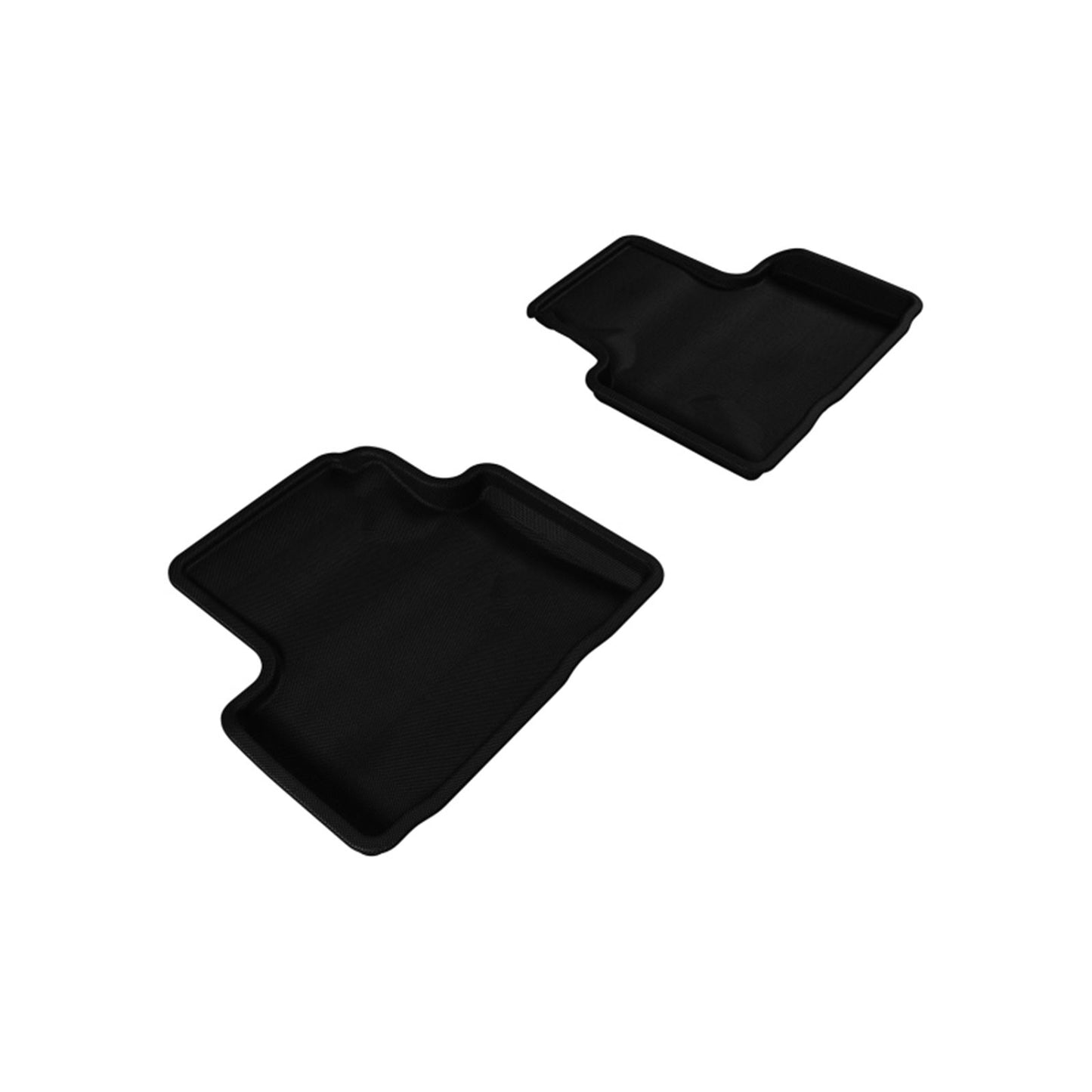 3D MAXpider Kagu 2nd Row Floormats - Black for 2007-2015 Infiniti Q40/G35/37 [MPN: L1IN00621509]_1559748