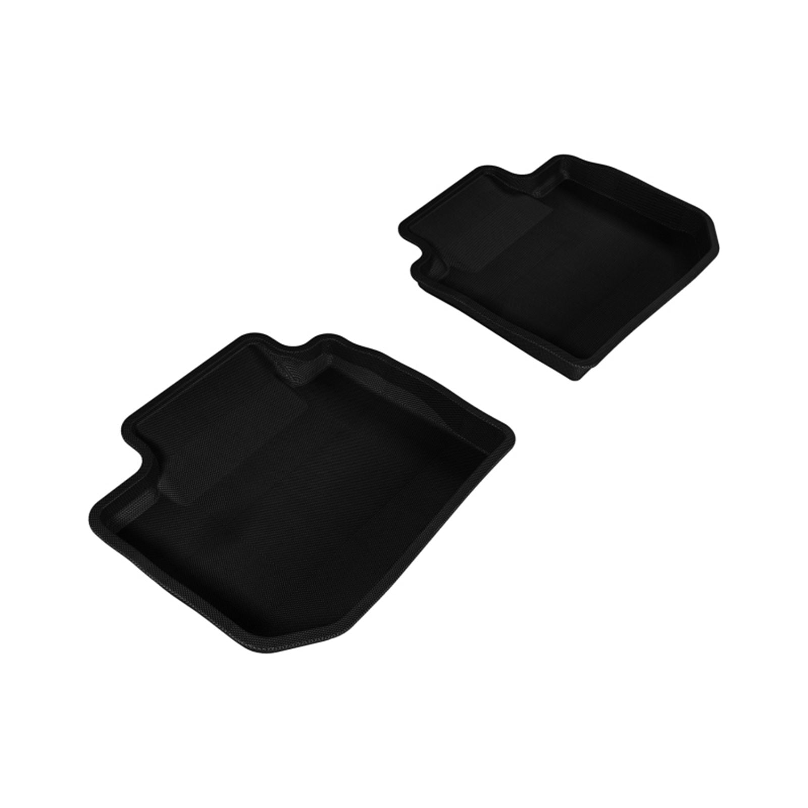 3D MAXpider Kagu 2nd Row Floormats - Black for 2012-2019 Subaru Impreza [MPN: L1SB00821509]_1559811