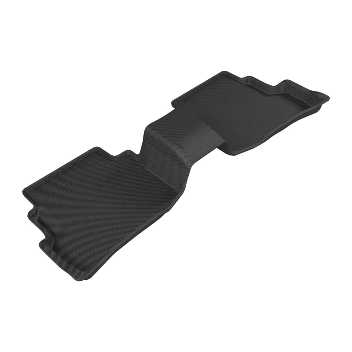 3D MAXpider Kagu 2nd Row Floormats - Black for 2016-2019 for Mazda CX-9 [MPN: L1MZ05721509]_1559810