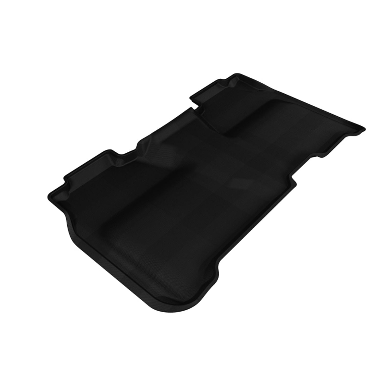 3D MAXpider Kagu 2nd Row Floormats - Black for 2014-2019 Chevrolet Silverado [MPN: L1CH04021509]_1559794