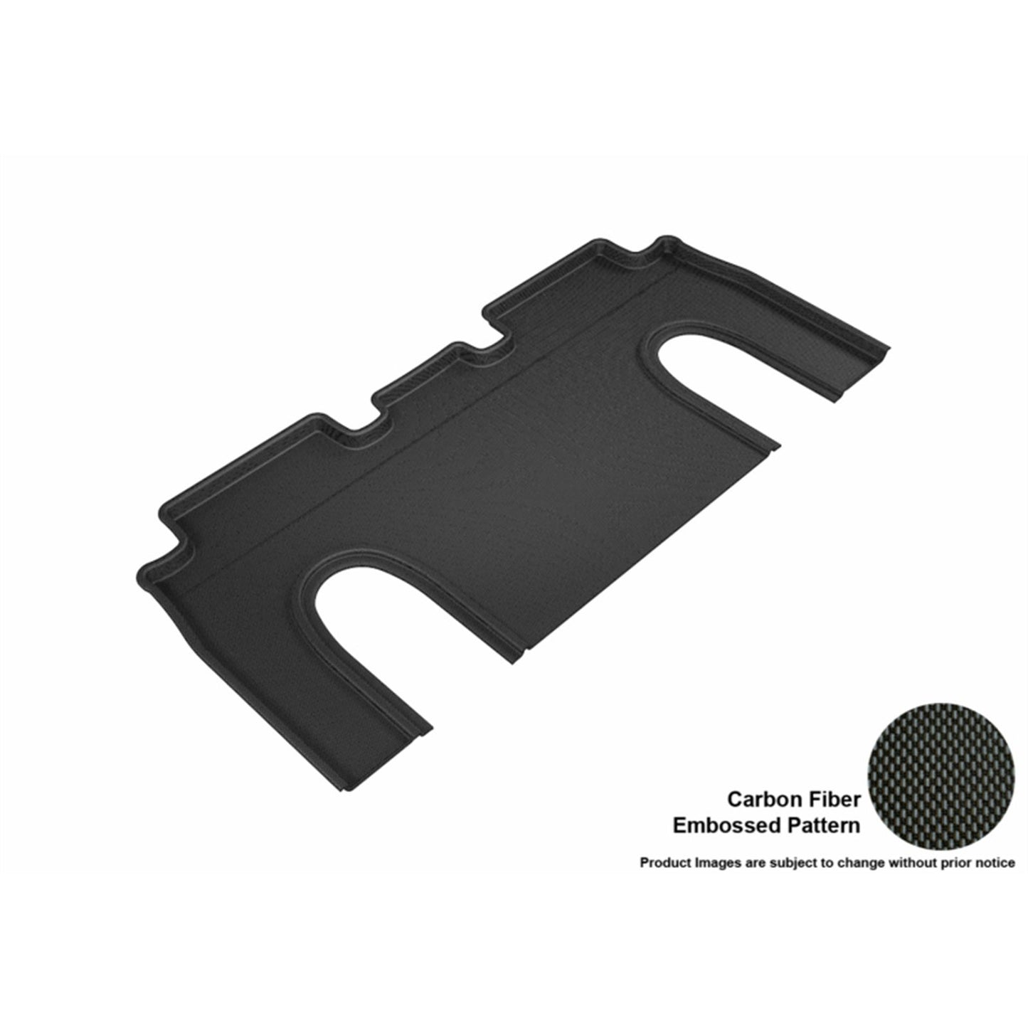 3D MAXpider Kagu 2nd Row Floormats - Black for 2016-2020 Tesla Model X 6-Seats [MPN: L1TL00121509]_1559797