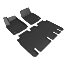 3D MAXpider Full Set Floormats - Black for 22-23 Tesla Model X [MPN: L1TL04601509]_1559891