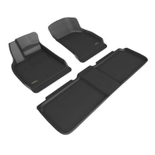 3D MAXpider Kagu Floormats - Black R1 R2 for 22-23 Lucid Air [MPN: L1LU00001509]_1559900