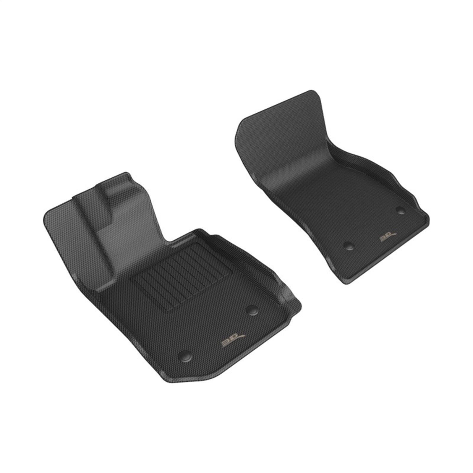 3D MAXpider Kagu 1st Row Floormats Black for 22-23 BMW 2 Series Coupe A/T Only [MPN: L1BM12511509]_1559964