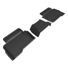 3D MAXpider Kagu 2nd Row Floormats - Black for 2024+ Toyota Tacoma Double Cab [MPN: L1TY32221509]_1560046