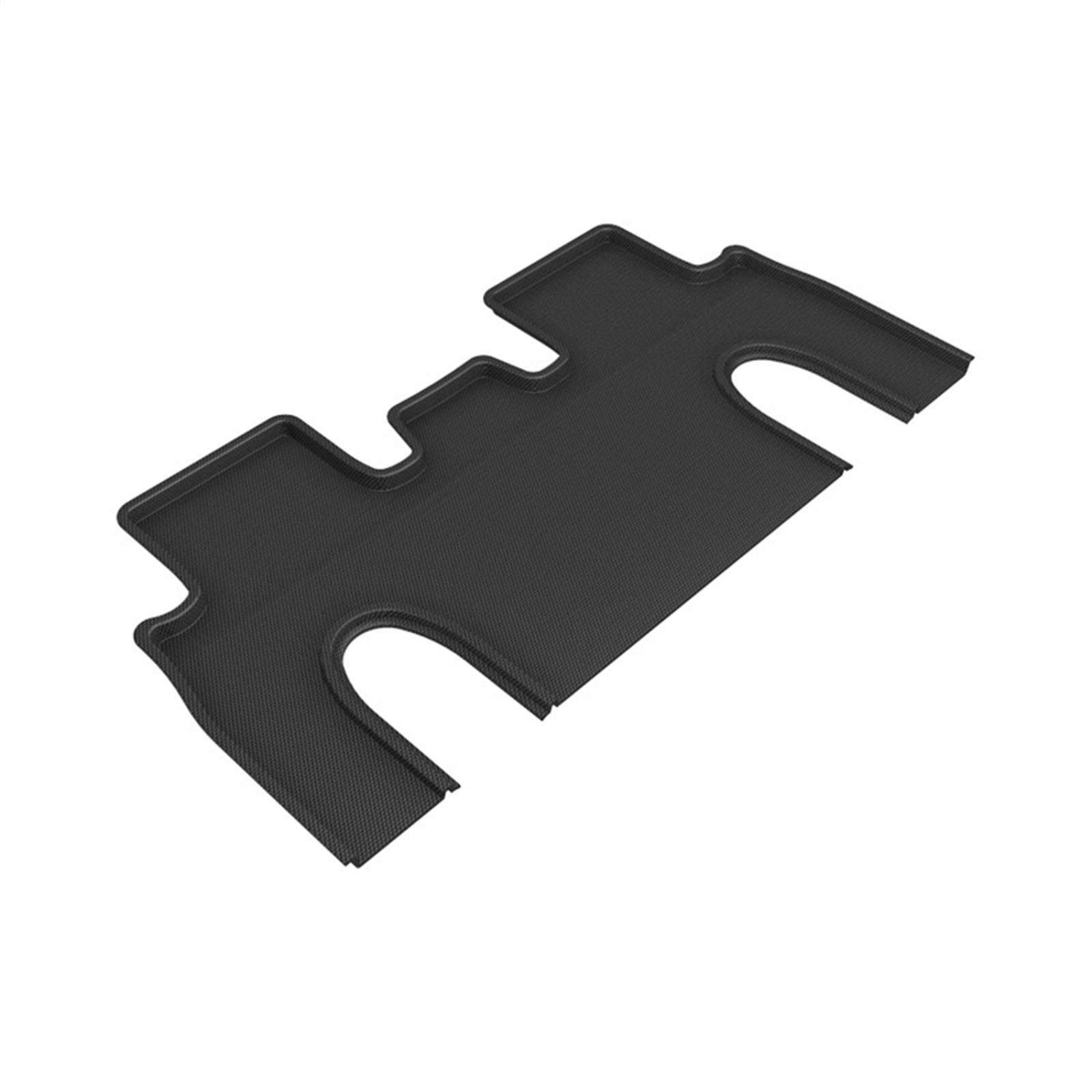 3D MAXpider Kagu 2nd Row Floormats - Black for 2022 Tesla Model X [MPN: L1TL04321509]_1560076