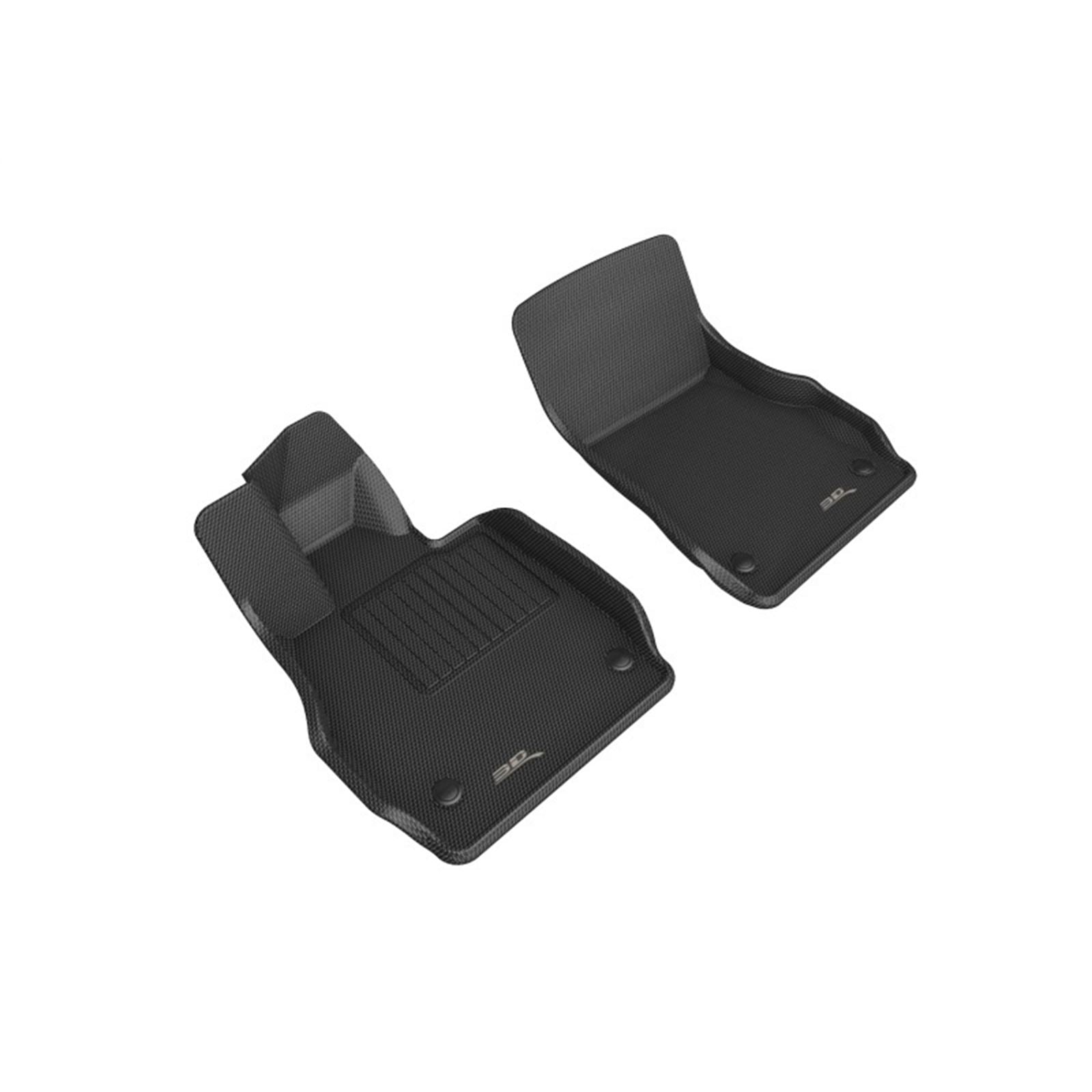 3D MAXpider Kagu Floormats - Black R1 for 20-22 Chevrolet Corvette C8 20-22 [MPN: L1CH09611509]_1560072