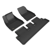 3D MAXpider Kagu 1st & 2nd Row Floormat for 2024 Tesla Model 3 - Black [MPN: L1TL06901509]_1560037