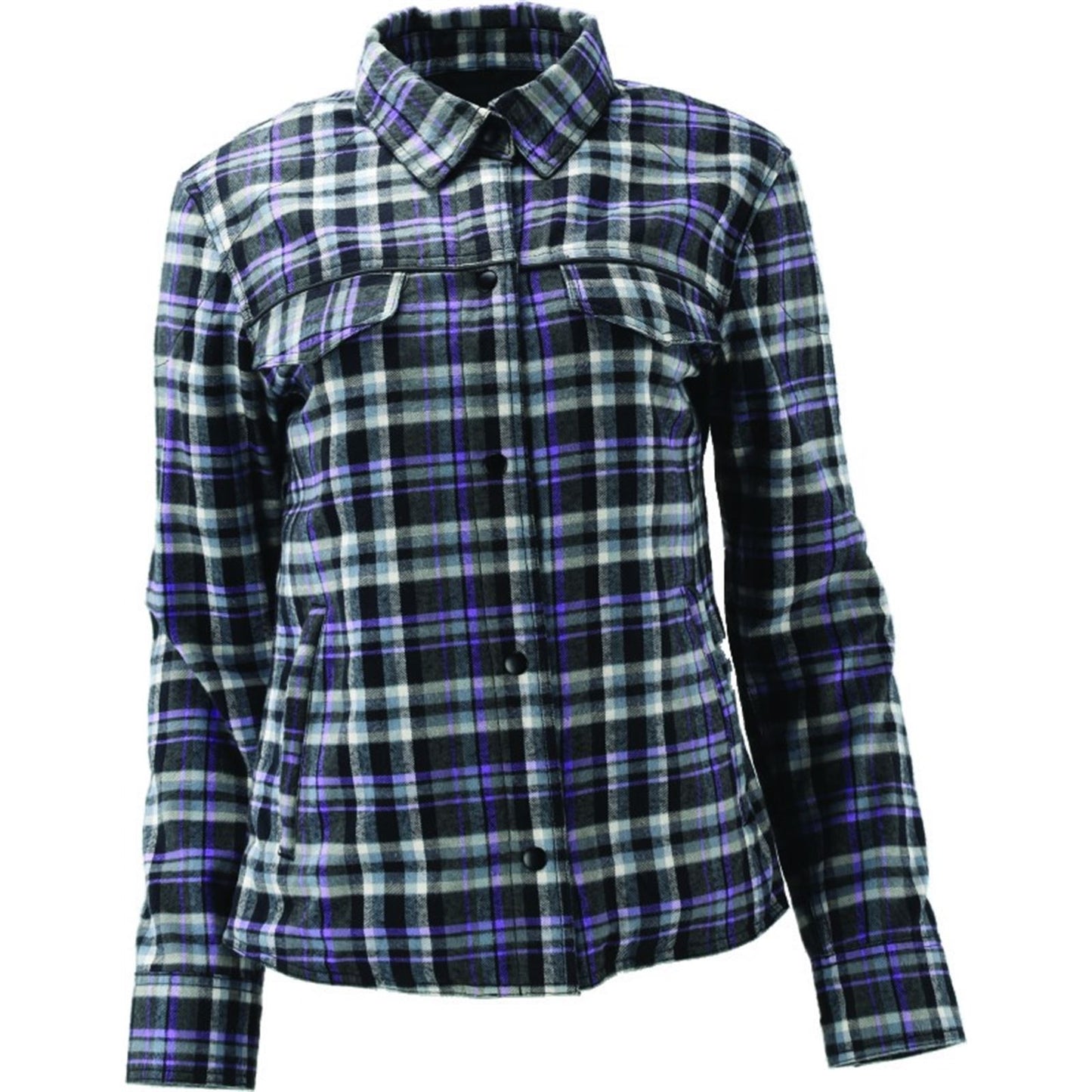 Kuryakyn River Road Women's Cameo Flannel Moto Shirt_1553738