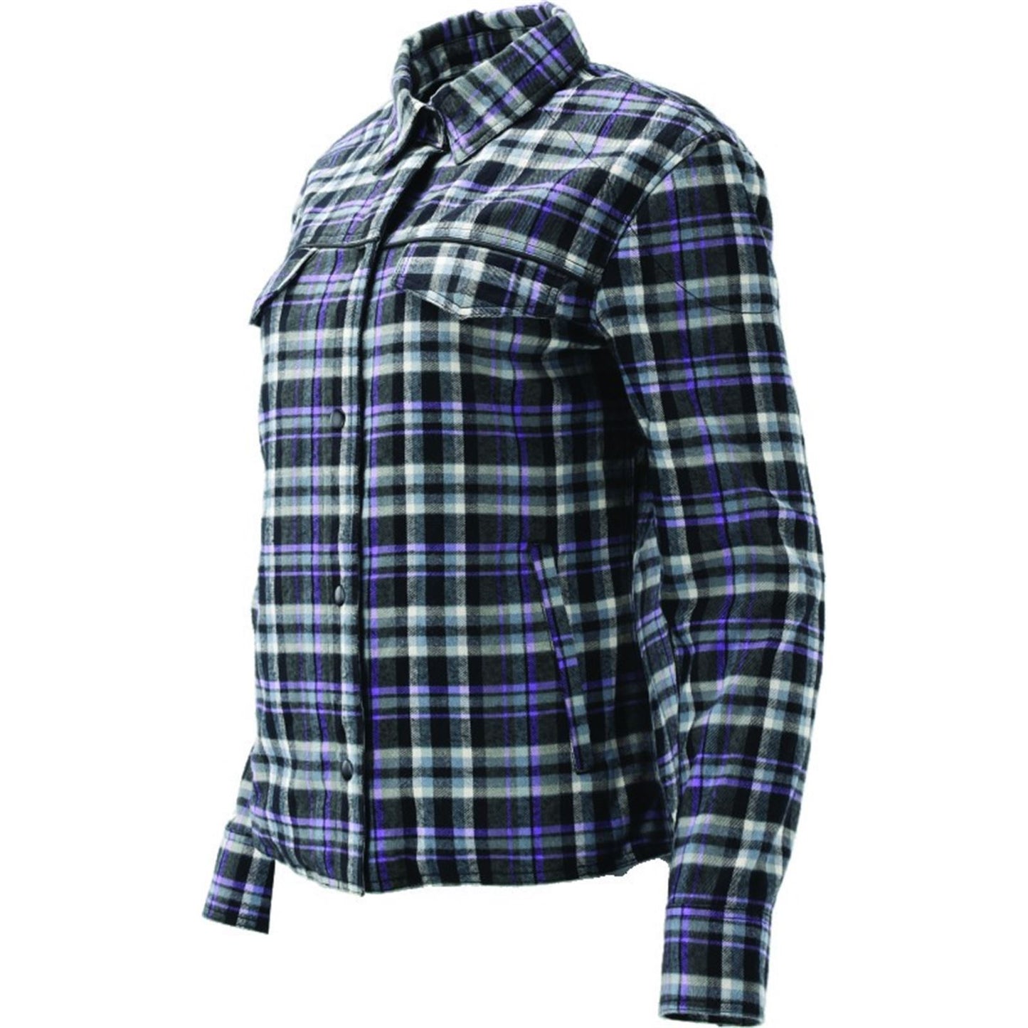 Kuryakyn River Road Women's Cameo Flannel Moto Shirt_1553721