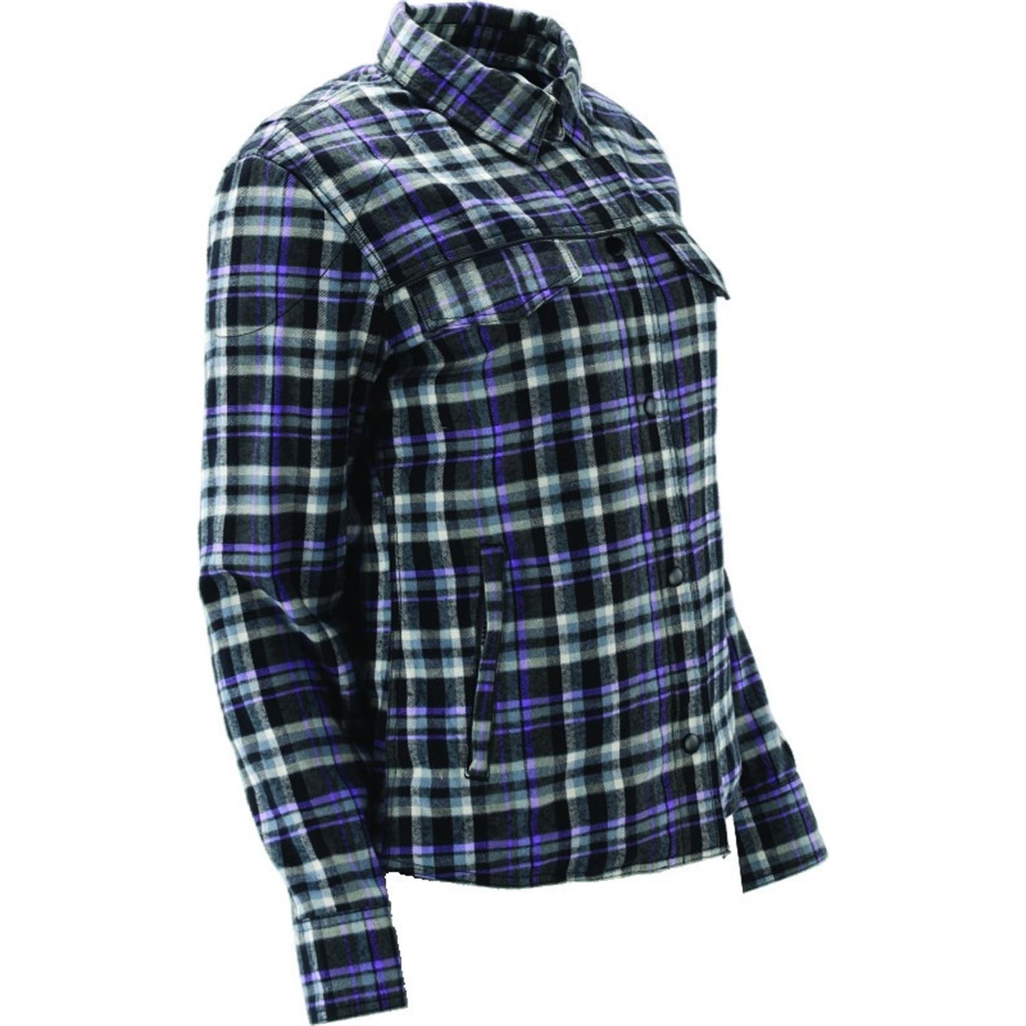 Kuryakyn River Road Women's Cameo Flannel Moto Shirt_1553722