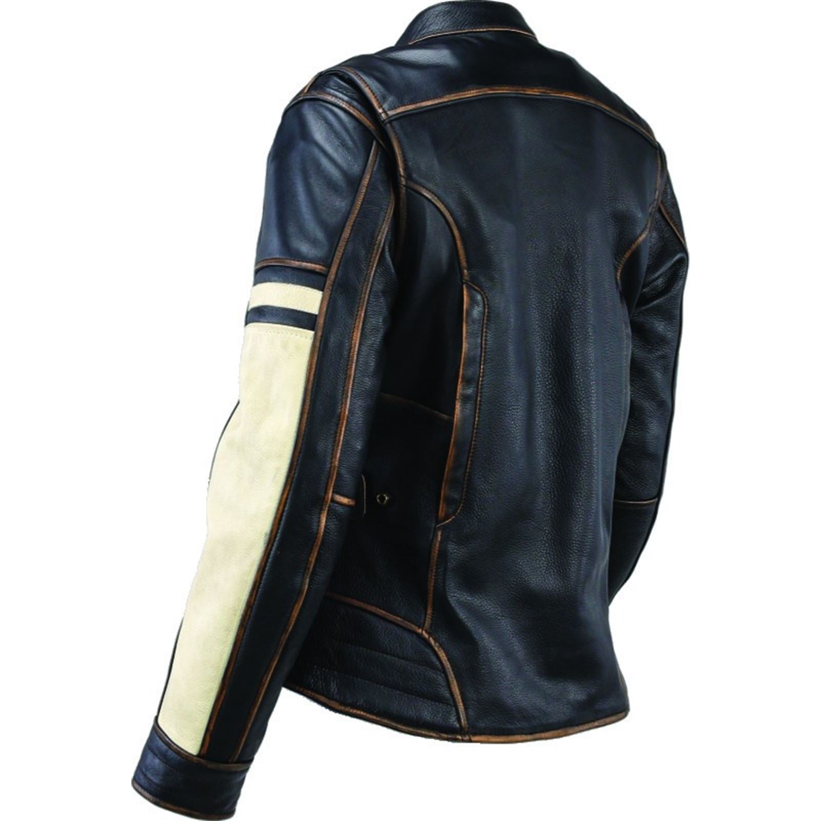 Kuryakyn Women's River Road Dame Vintage Leather Jacket - Black_1553735