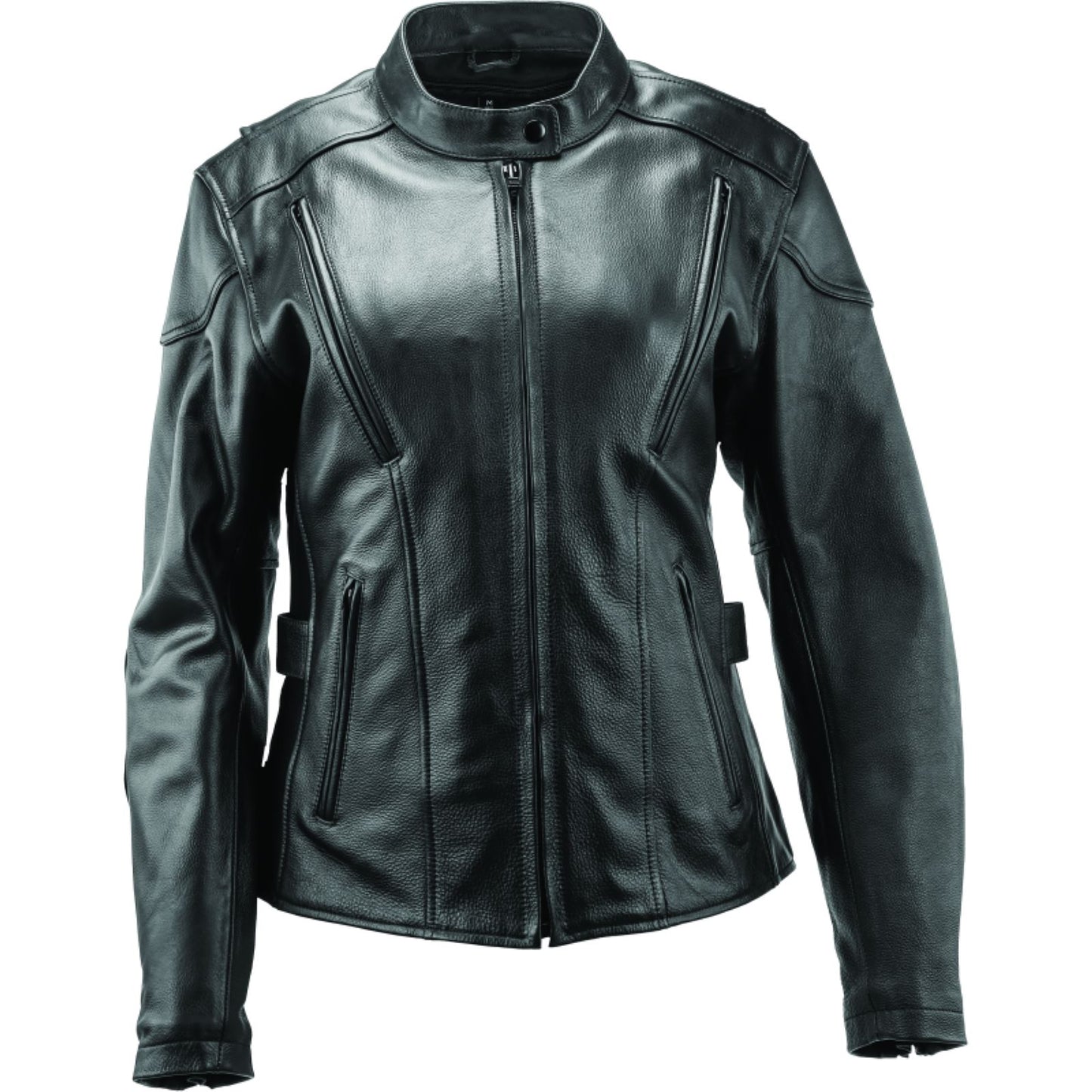 Kuryakyn Women's River Road Race Leather Jacket - Black_1549241