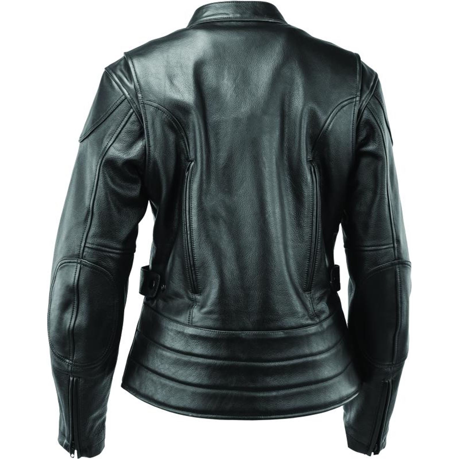 Kuryakyn Women's River Road Race Leather Jacket - Black_1552584