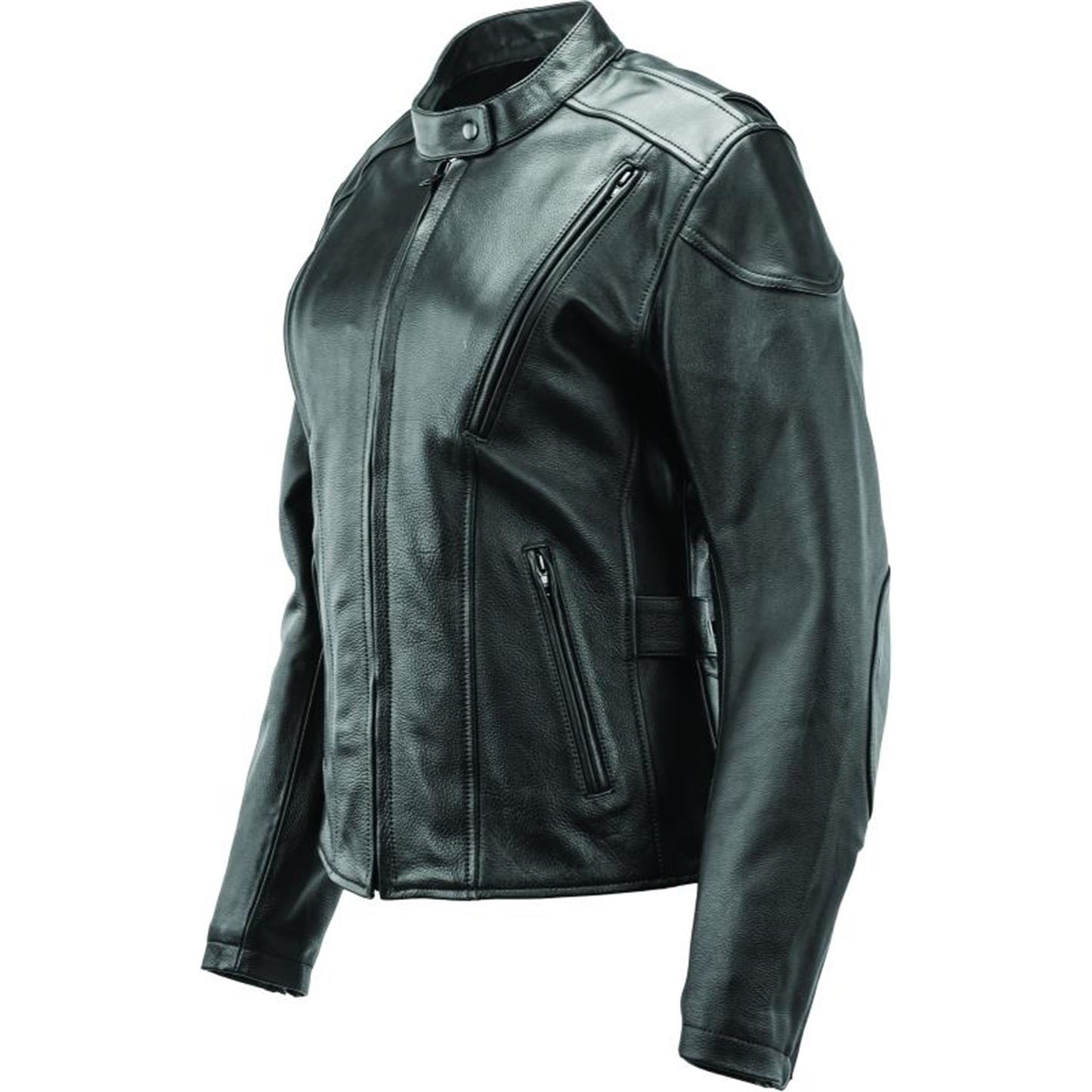Kuryakyn Women's River Road Race Leather Jacket - Black_1552583