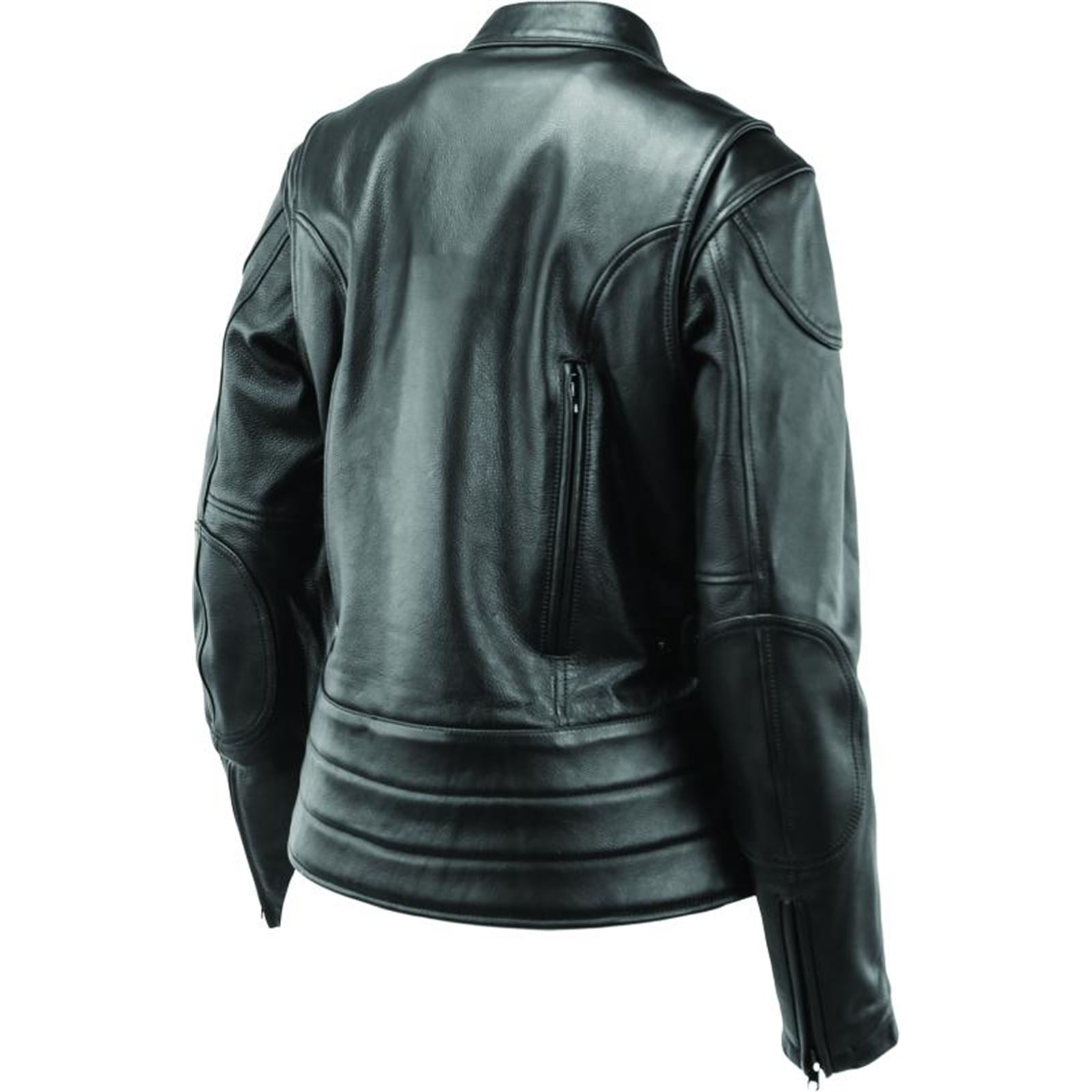 Kuryakyn Women's River Road Race Leather Jacket - Black_1552589