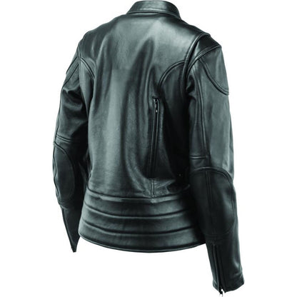 Kuryakyn Women's River Road Race Leather Jacket - Black_1552589
