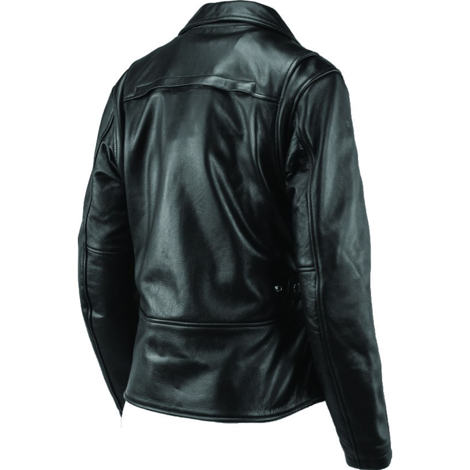 Kuryakyn Women's River Road Ironclad Classic Leather Jacket - Black_1553784
