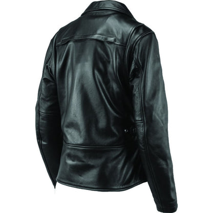 Kuryakyn Women's River Road Ironclad Classic Leather Jacket - Black_1553784