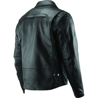 Kuryakyn River Road Ironclad Classic Leather Jacket - Black_1553790