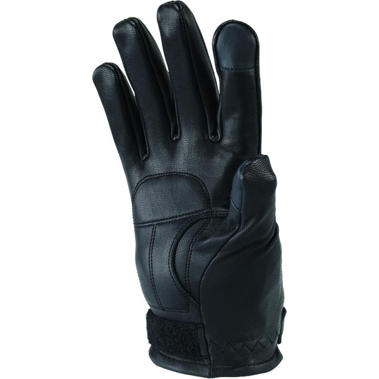 Kuryakyn River Road Women's Laredo Gloves - Black_1552574