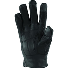 Kuryakyn River Road Women's Tucson Leather Perforated Gloves - Black_1553798