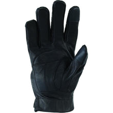 Kuryakyn River Road Tucson Leather Perforated Gloves - Black_1552613