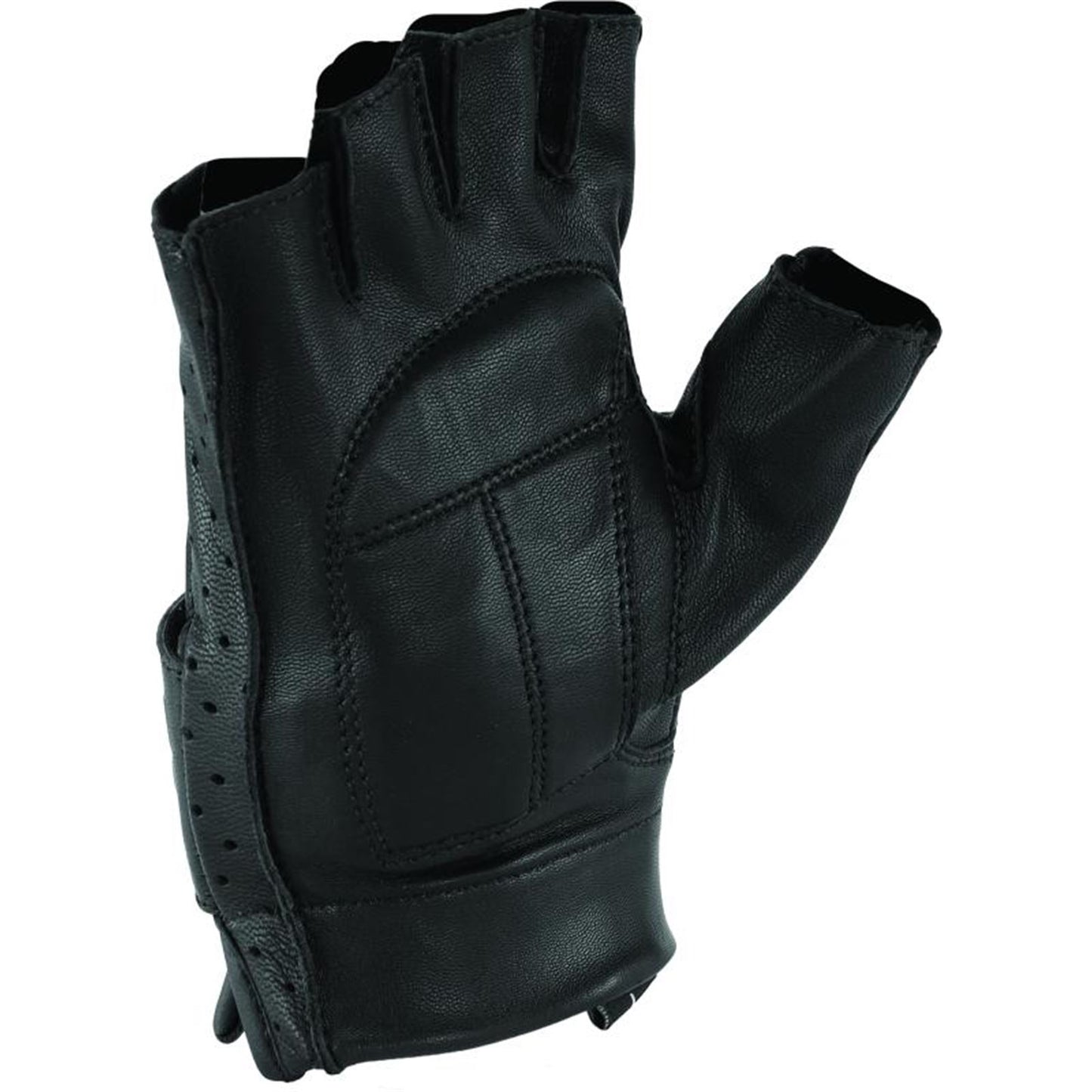 Kuryakyn River Road Tucson Shorty Gloves - Black_1552594