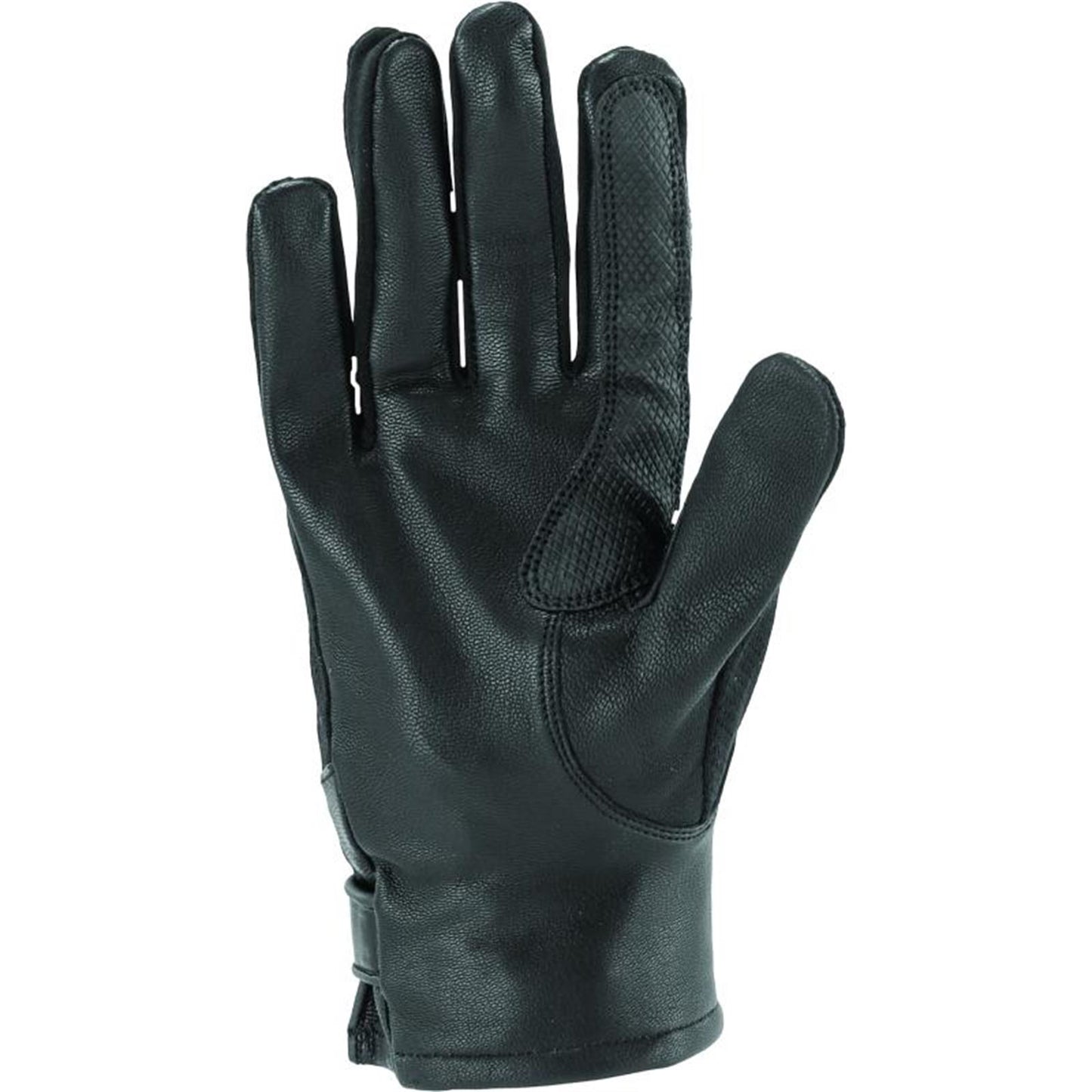 Kuryakyn River Road Women's Pecos Leather Mesh Gloves - Black_1552596