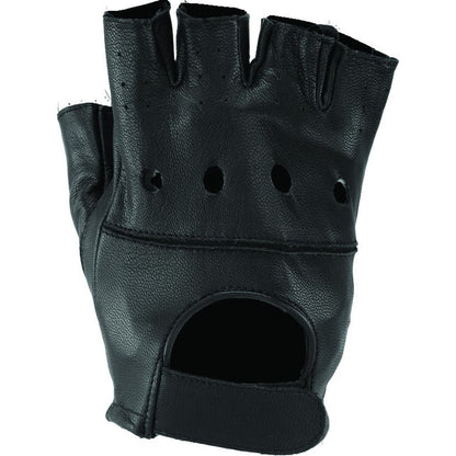 Kuryakyn River Road Women's Diamond Shorty Gloves - Black_1553763
