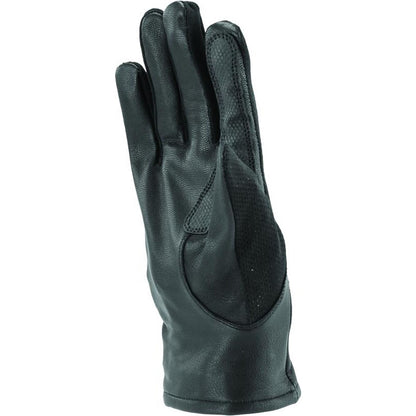Kuryakyn River Road Pecos Leather Mesh Gloves - Black_1552604