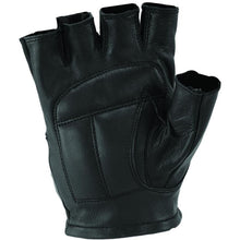Kuryakyn River Road Hollister Shorty Gloves - Black_1552608