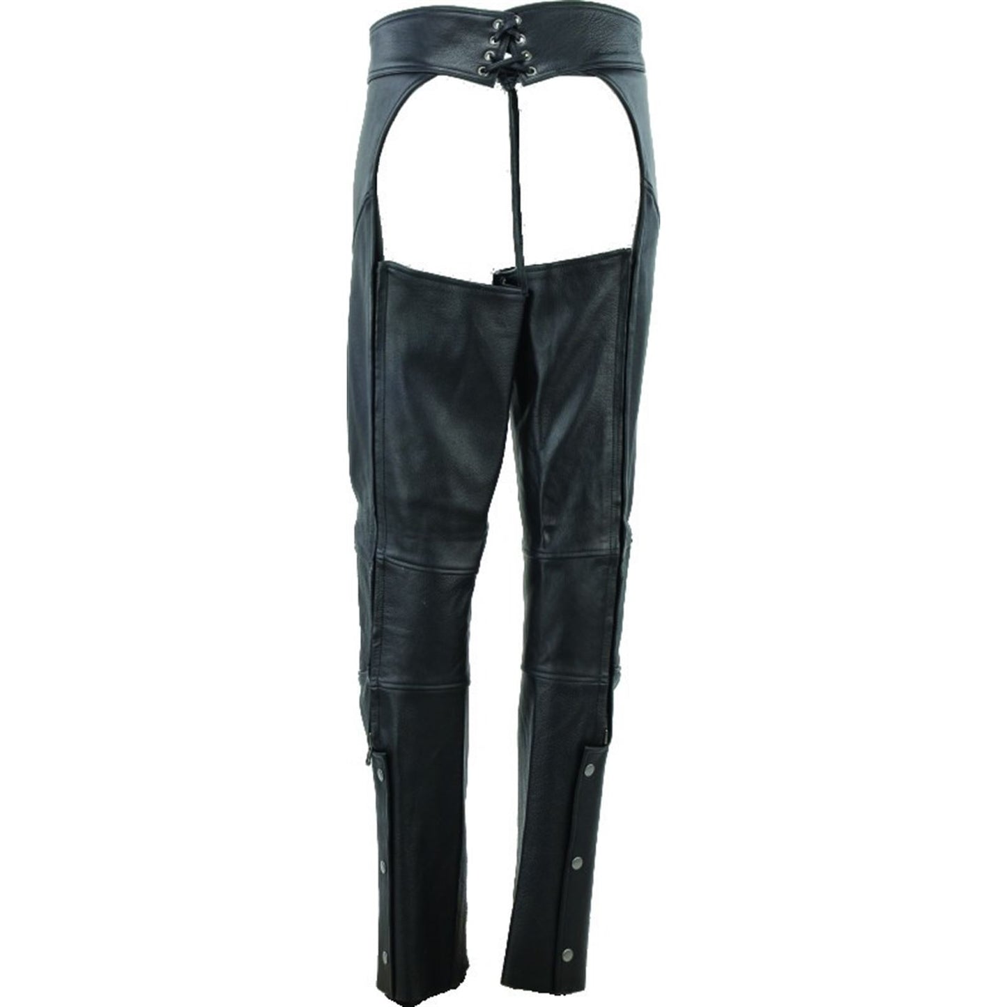 Kuryakyn Leather By River Road Women's Sierra Leather Chaps - Black_1553771