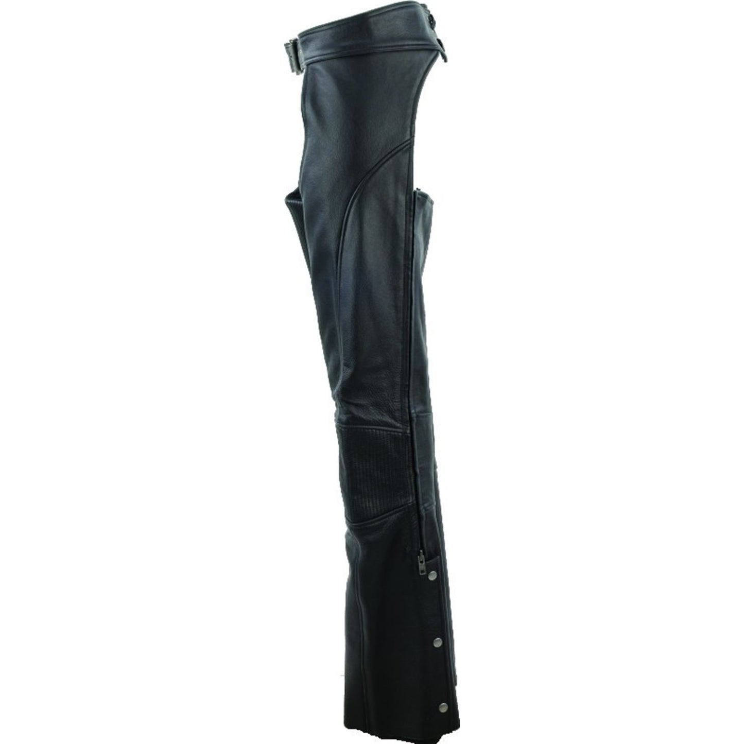 Kuryakyn Leather By River Road Women's Sierra Leather Chaps - Black_1553773